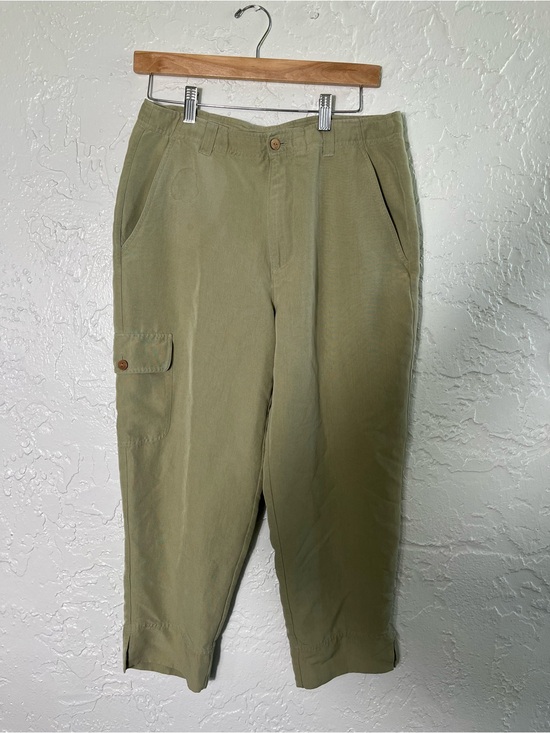 Tommy Bahama Pants - Tommy Bahama 100% Silk Cargo‎ Pants Size 10